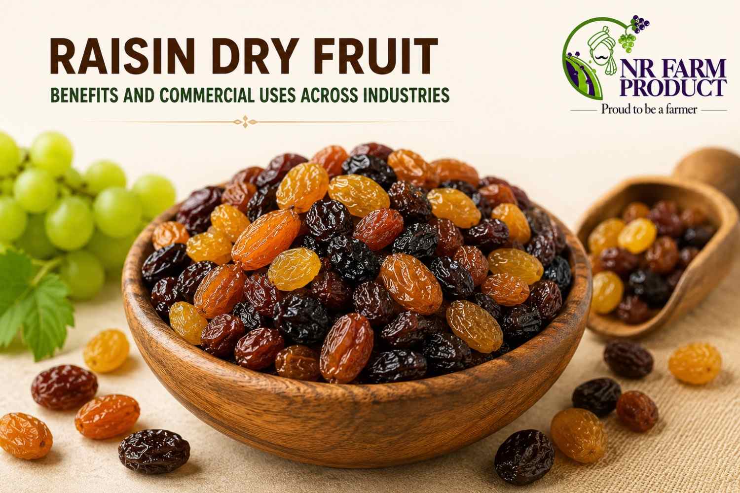 Raisin Dry Fruit Benefits and Commercial Uses Across Industries
