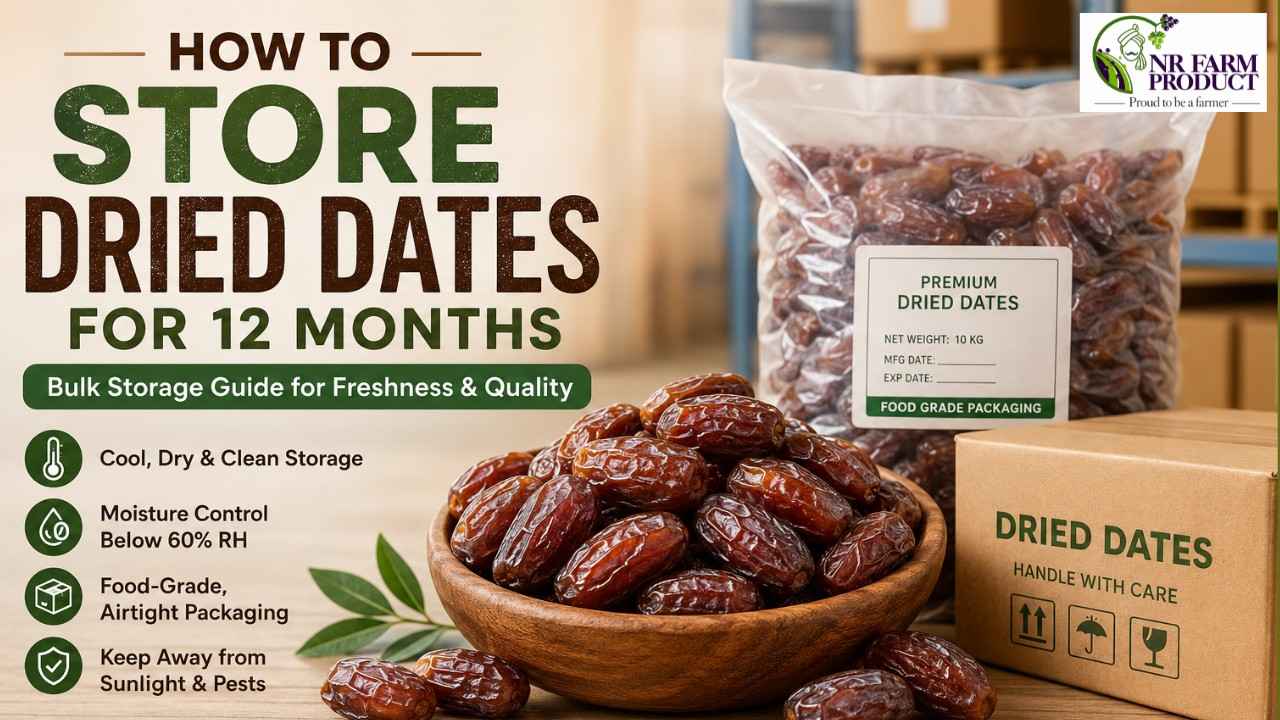 How to Store Dried Dates for 12 Months 