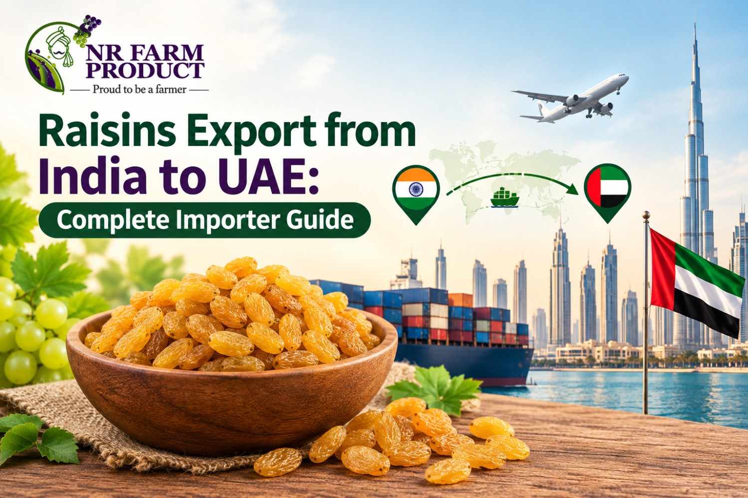 Raisins Export from India to UAE: Complete Importer Guide