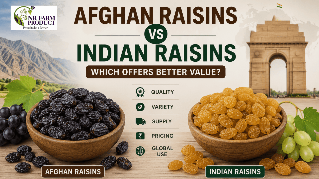 Afghan Raisins vs Indian Raisins: Which Offers Better Value? 