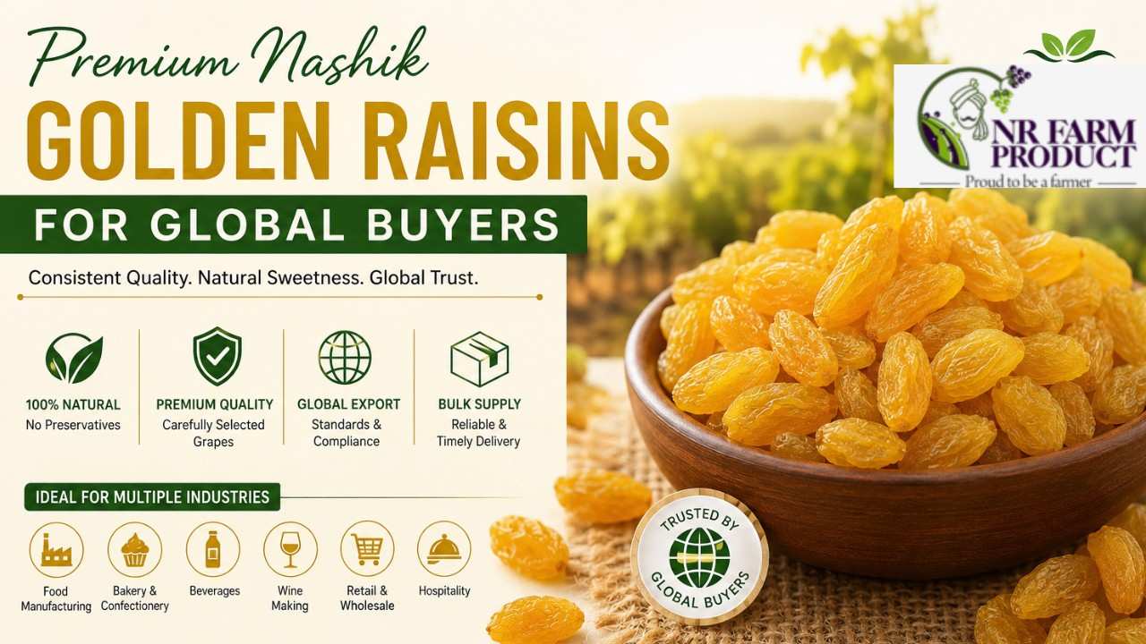 Export Quality Golden Raisins: Everything Buyers Need to Know