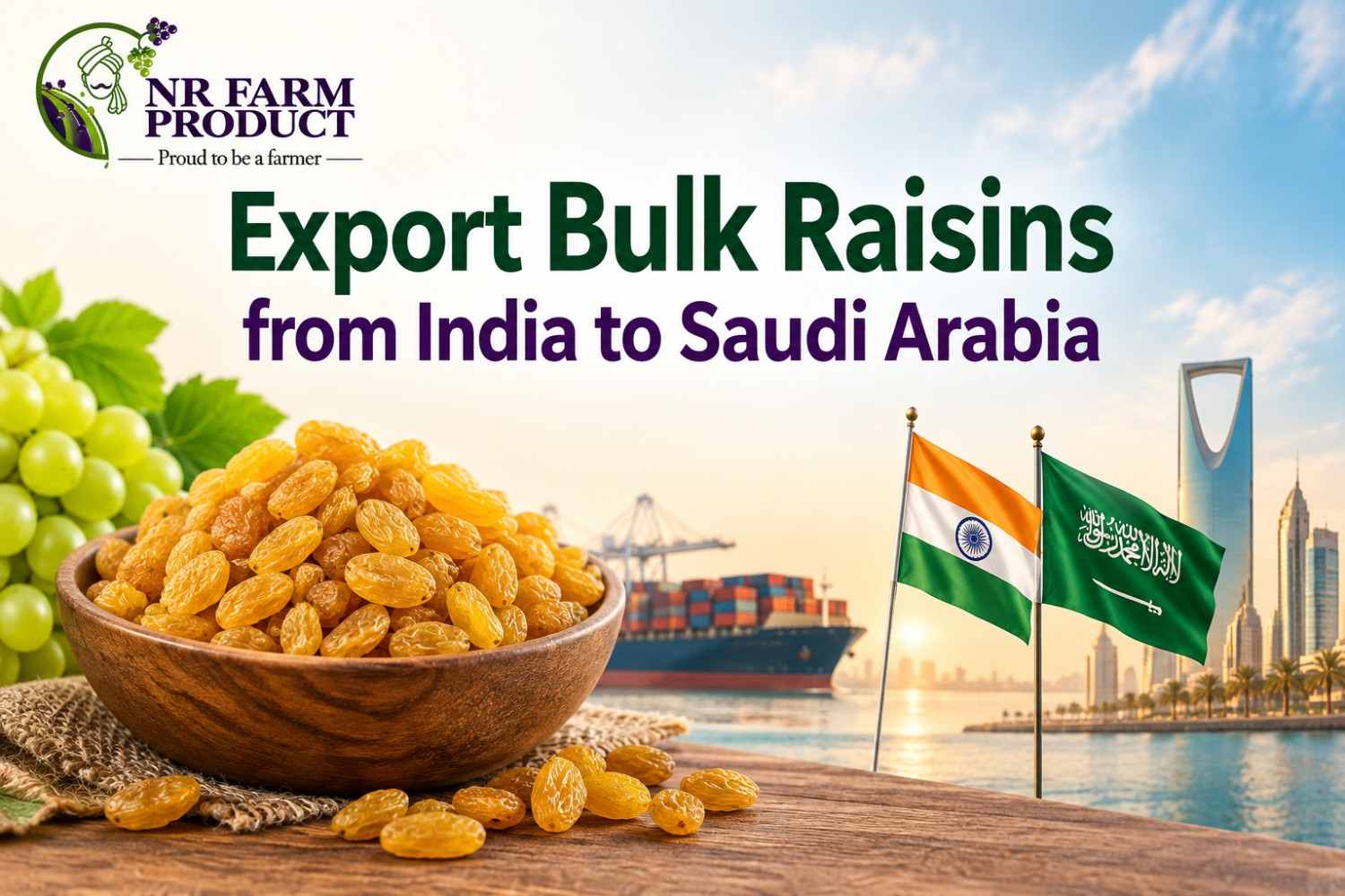 Export Raisins from India to Saudi Arabia: Complete Guide